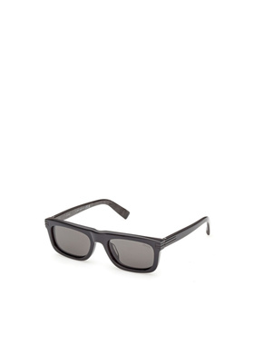 Z ZEGNA 男士眼镜 EZ030105D AW2026 灰色 几何太【付后1h可退】