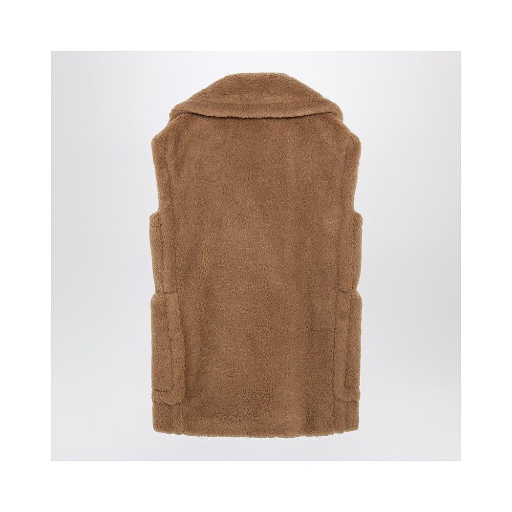 1h可退 MAX MARA 女士外套 BREDA1234WO001 AW2025 浅棕色 - 图0