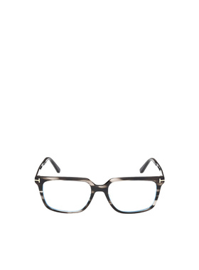 TOM FORD 男士眼镜 FT6039B056 AW2025 白色 全框平光镜