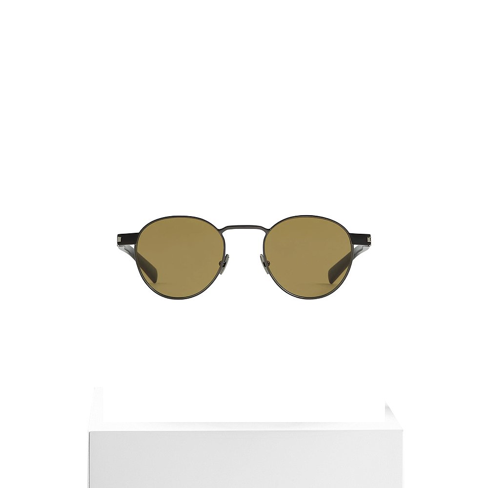 1h可退 潮奢 Saint Laurent 圣罗兰 男士 圆形太阳镜 803705Y9965 - 图3