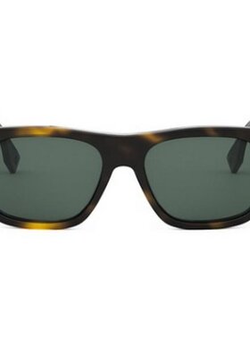 FENDI 男士眼镜 FE40156I52N AW2025 绿色 全框太阳镜