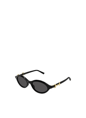 GUCCI 女士眼镜 GG2215S001 AW2026 黑色 潘托斯太阳镜古驰