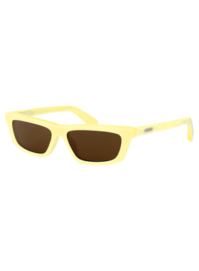 1h可退 JACQUEMUS 男士太阳镜 JAC136C3SUNC3 AW2025 黄色配饰