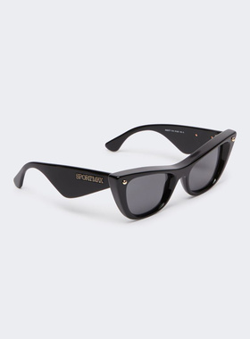 SPORTMAX 女士太阳镜 2612801027001001 SS2026 黑色