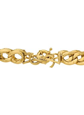 1h可退 潮奢 Saint Laurent 圣罗兰 女士 Cassandre 链式手链 851