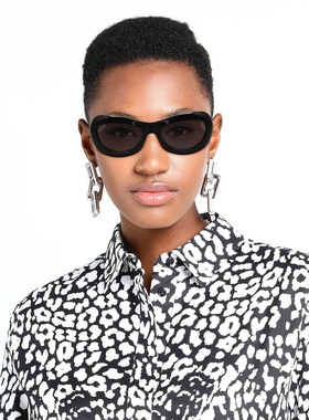 1h可退 潮奢 Marni 玛尼 女士 太阳眼镜 black黑色 舒适时尚