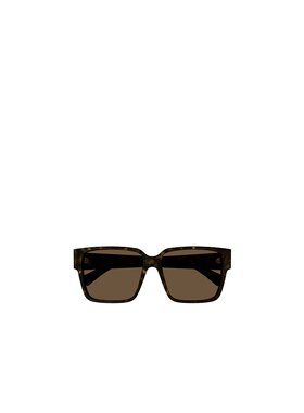 BOTTEGA VENETA 女士眼镜 BV1287SA002 CO 黑色 几何框太阳镜
