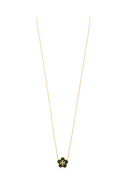 TORY BURCH 女士项链 147287301 SS2026 金色 花朵吊坠项链