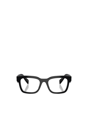 PRADA 男士眼镜 PRA10V16K1O1 AW2025 黑色 几何【付后1h可退】