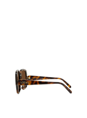 1h可退 奢淘 Loewe logo方框太阳镜 女 LW40134U罗意威