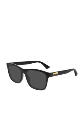1h可退 GUCCI 男士眼镜 GG0746S001 SS2026 黑色 GUCCI MEN'S GG0