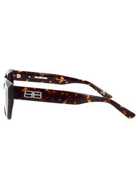 BALENCIAGA 男士太阳镜 BB0272SA002-4 SS2023巴黎世家黑色
