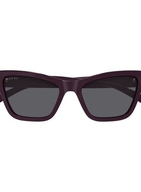 GUCCI 女士太阳镜 GG1982S003 AW2025 黑色 太阳镜古驰配饰几何