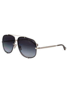 CHLOÉ 女士太阳镜 CH0348S002 AW2025 灰色 Sunglasses