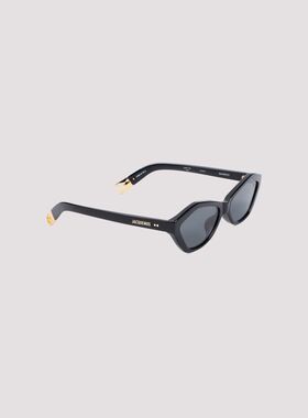 1h可退 JACQUEMUS 女士太阳镜 JAC42C1SUNBLACK SS2026 黑色