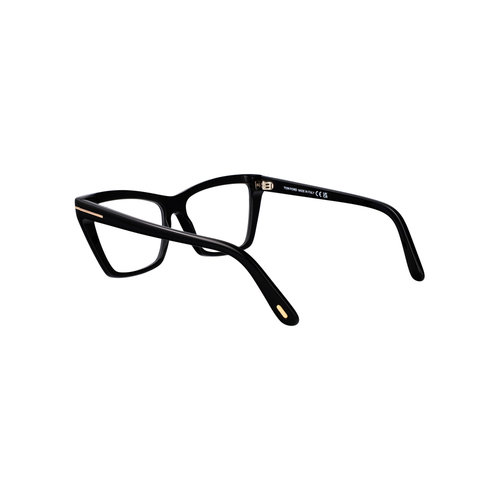 香港直邮TOM FORD 女士眼镜 FT6189B01 SS2026 黑【付后1h可退】 - 图3