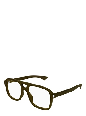 SAINT LAURENT 男士眼镜 SL881OPT004 SS2026 棕色