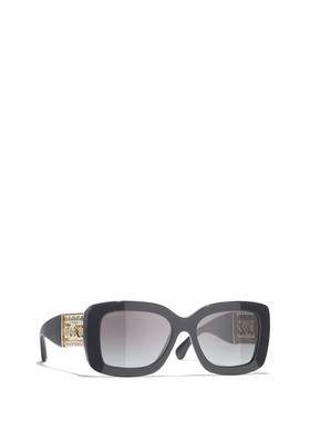 CHANEL 女士眼镜 CH5535Q1716S6 CO 灰色 全框太阳镜