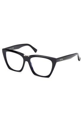 1h可退 MAX MARA 女士眼镜 M5188B001 AW2025 黑色 矩形平光镜