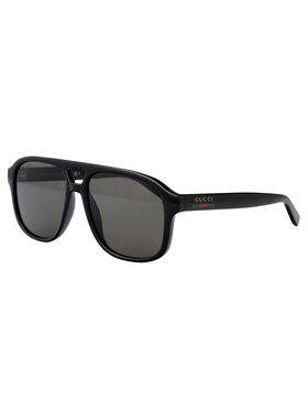 GUCCI 男士太阳镜 GG1856S005 SS2025 黑色 Sunglasses