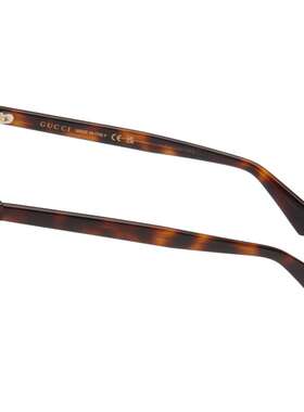 1h可退 潮奢 Gucci 古驰 女士 棕色 Light Acetate GG Cat Eye 眼