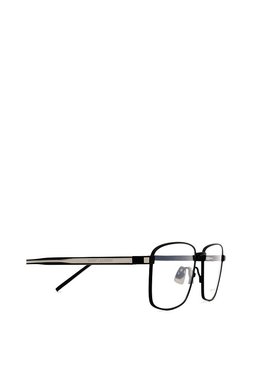 SAINT LAURENT 男士眼镜 SL666001 SS2024 白色 徽标平光镜