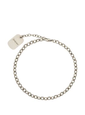 1h可退 潮奢 Saint Laurent 圣罗兰 男士 链条手链 858859Y1500