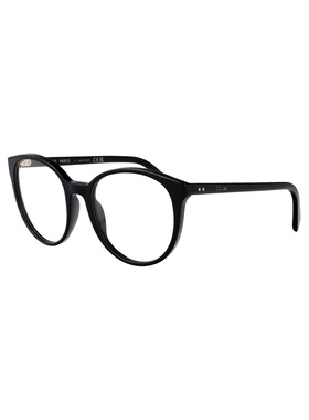 CELINE 女士太阳镜 CL50077I001 SS2026 黑色 徽标圆形框平光镜