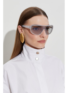 JACQUEMUS 男士太阳镜 JAC2250C4SUN CO 白色 Sunglasses