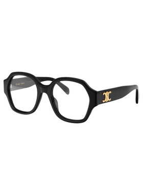 CELINE 男士太阳镜 CL50134I001 AW2025 黑色 徽标平光镜