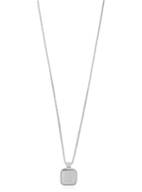 BALENCIAGA 男士项链 848457TZ46S8000 CO 银色 Brass necklace