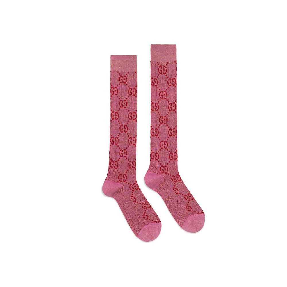 香港直邮gucci女士经典双g袜子 天猫国际香港直购短袜/打底袜/丝袜/美腿袜