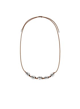 FENDI 男士项链 7AJ965AMTZF1SCS CO 棕色 贝壳 FF 项链