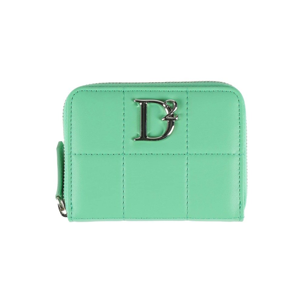 香港直邮潮奢 Dsquared2 二次方 女士 钱包 green绿色 舒适时尚,淘宝优惠券,粉丝福利购,淘宝优惠卷