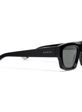 Gucci 古驰 男士 长方形镜框太阳眼镜 823843J0740