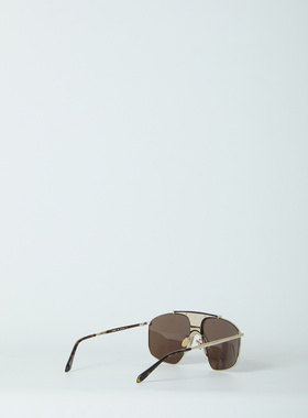 ALAIA 女士太阳镜 AA4E1002S008241 SS2026 棕色 全框太阳镜