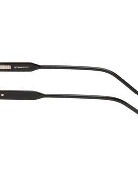 1h可退 潮奢 Thom Browne 汤姆 布朗 男士 黑色 Acetate Oval 眼