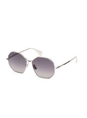 MAX MARA 女士眼镜 MM016814B AW2025 灰色 全框太阳镜配饰