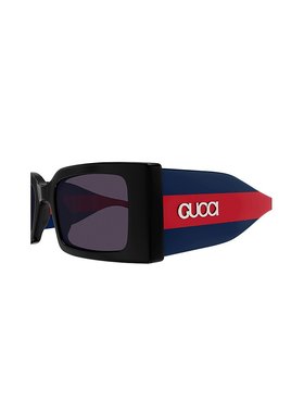1h可退 GUCCI 女士太阳镜 GG1860S004 CO 黑色 GUCCI Sunglasses
