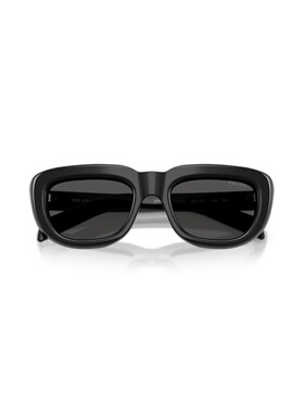 1h可退 PRADA 女士眼镜 PRD07S16K08Z SS2026 黑色 全框太阳镜