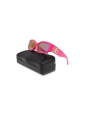 BALENCIAGA 女士太阳镜 773502T00395659 AW2024 粉红色
