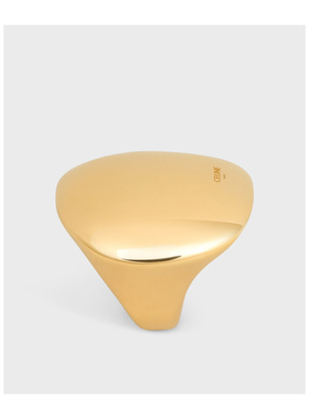 CELINE 女士戒指 461BX6BRA35OR AW2024 黄色 球形戒指