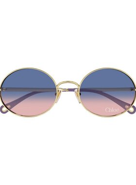 CHLOÉ 女士太阳镜 CH0326S003 CO 金色 全框太阳镜