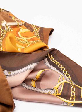 香港直邮GUCCI 女士围巾 8684683G0012076BROWN A【付后1h可退】