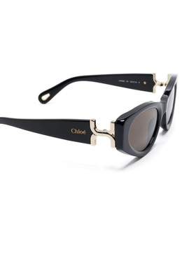 CHLOÉ 女士眼镜 CH0259S001 CO 黑色 徽标太阳镜