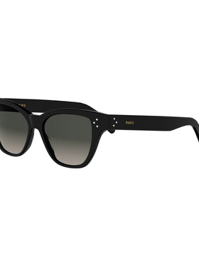 CELINE 女士眼镜 CL40359I01B AW2026 黑色 全框太阳镜