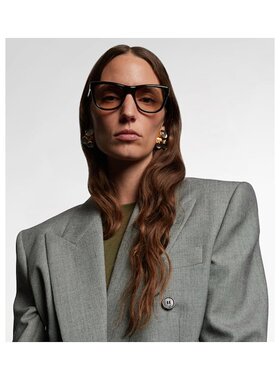 1h可退 潮奢 Saint Laurent 圣罗兰 女士 SL 816 007 猫眼眼镜