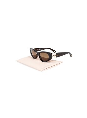 1h可退 CHLOÉ 女士太阳镜 CH0259S0002 CO 棕色 Sunglasses