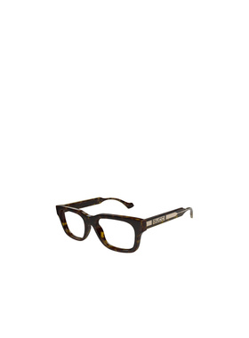 GUCCI 男士眼镜 GG1731O002 SS2026 棕色 几何框平光镜古驰