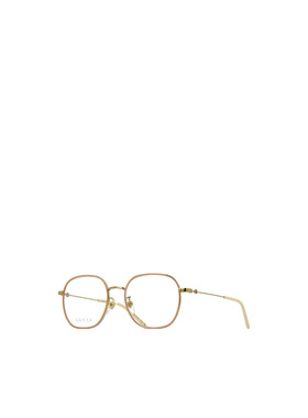 1h可退 GUCCI 女士太阳镜 GG1198OA002 AW2024 花色 圆框平光镜